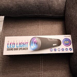 Wireless LED Light Up Sound Bar Speaker